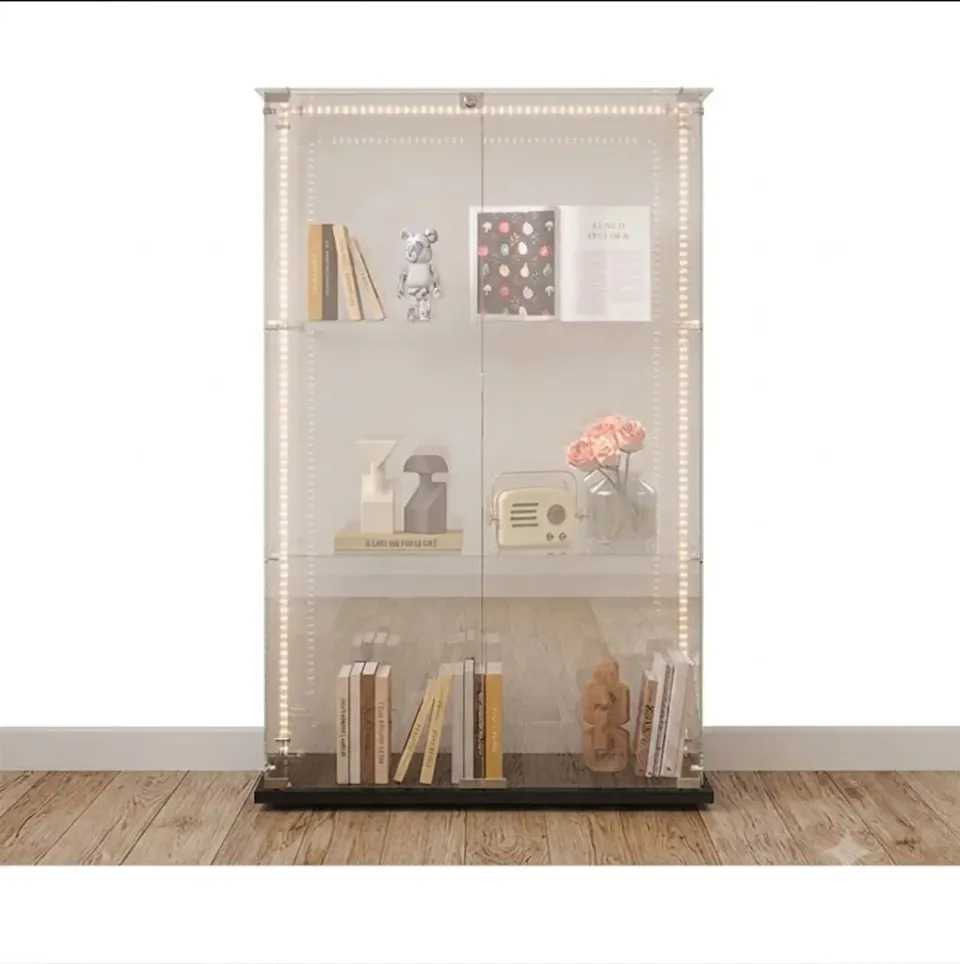 In And OutdoorMatch Vitrine Glasschrank LED 53x10x60