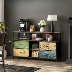 In And OutdoorMatch Wohnzimmerschrank LED Mehrfarbig Design