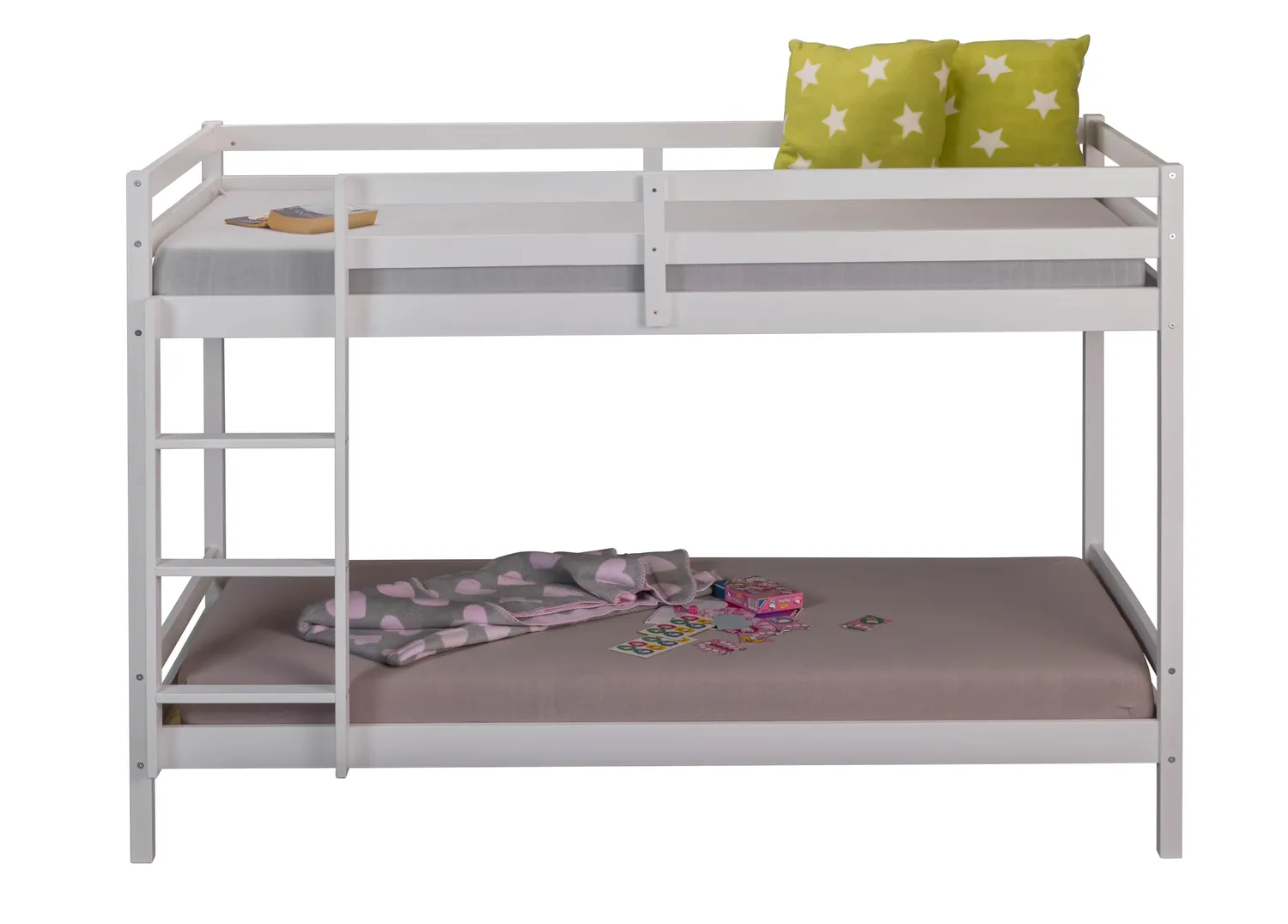 Inter Link Small Cloud Etagenbett Kiefer massiv weiß