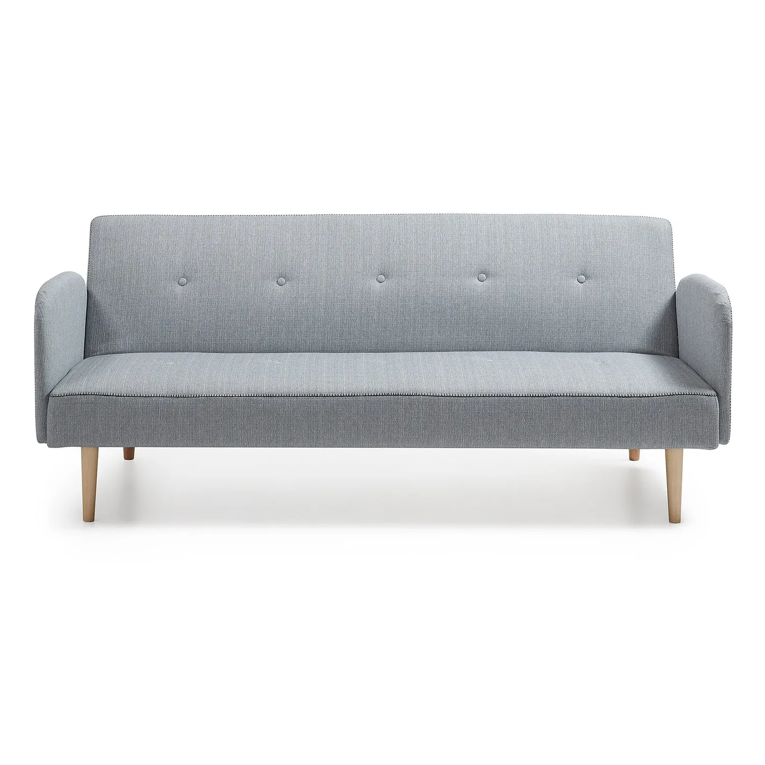 Kave Home Clic-Clac Schlafsofa grau 180 x 107 cm PU-Schaum