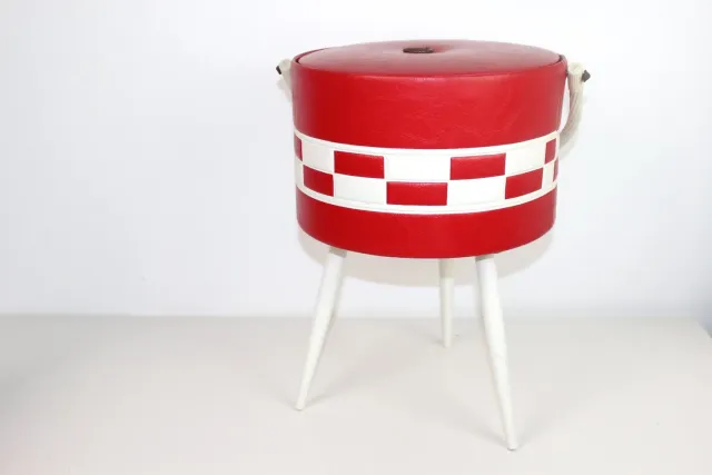 Mon Ami(e) Vintage Nähkästchen vintage rot-weiß