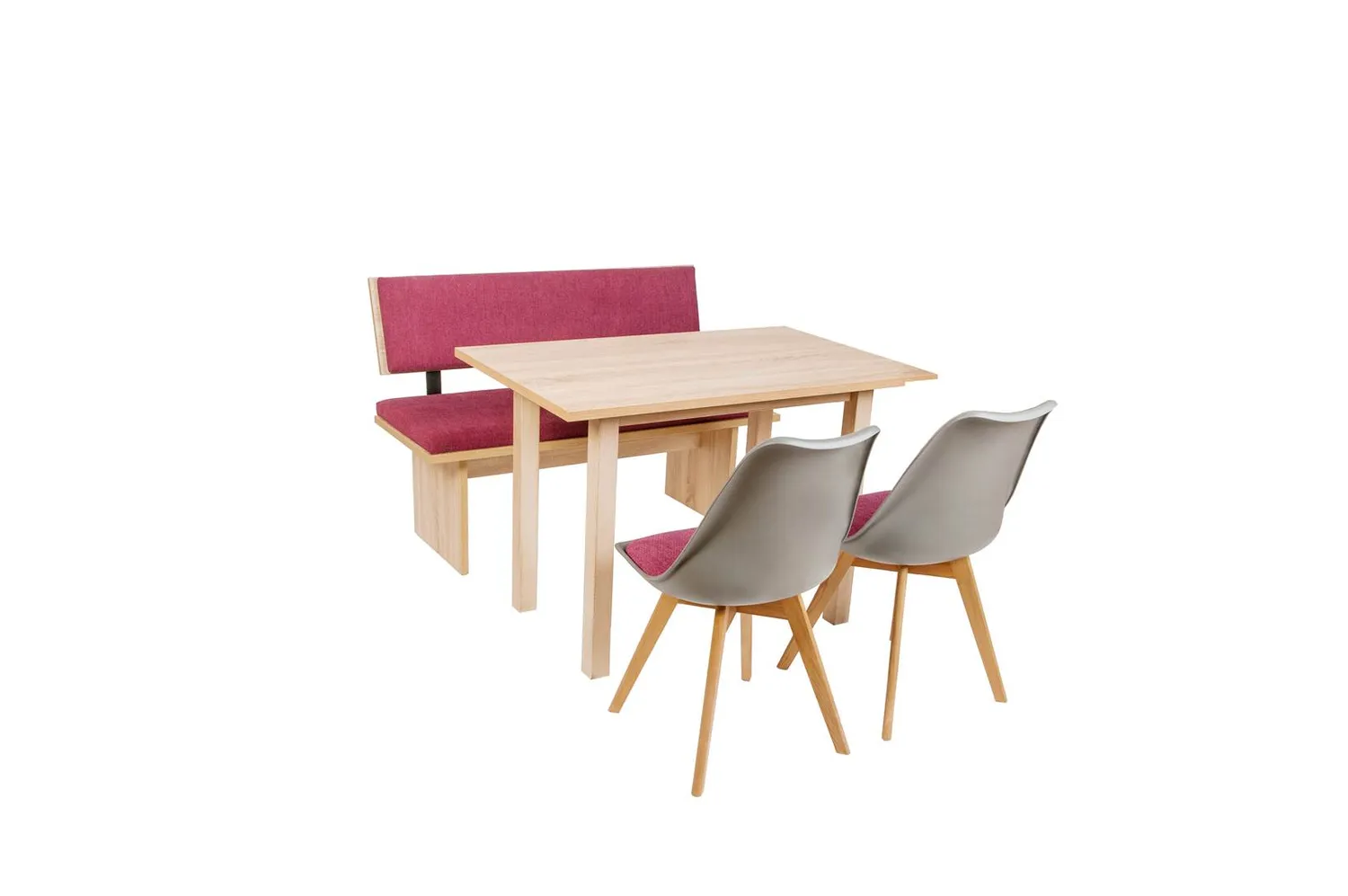 Kundler Home Die Stilvolle Essgruppe Set 4-tlg. Stoff