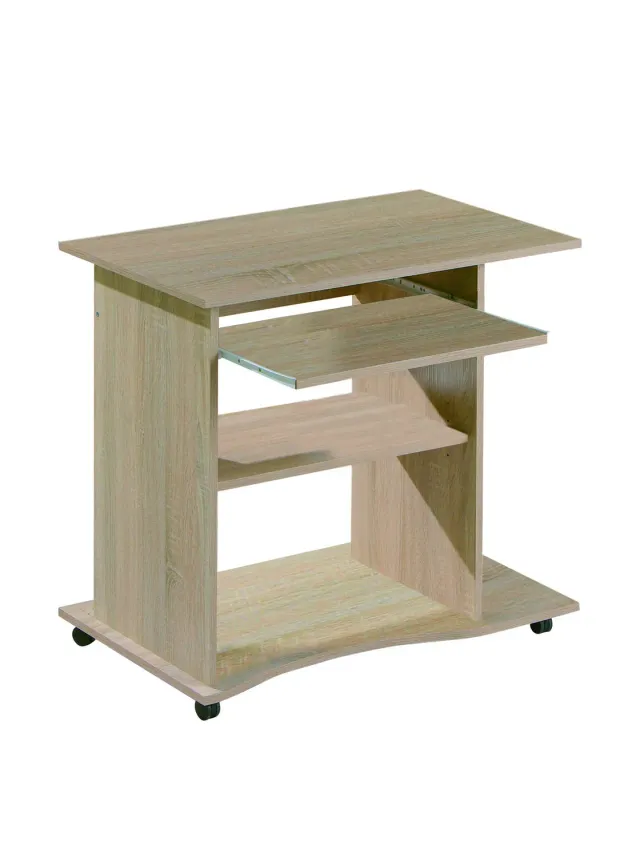 Inter Link Durini Schreibtisch 80x50x75 cm Rollen