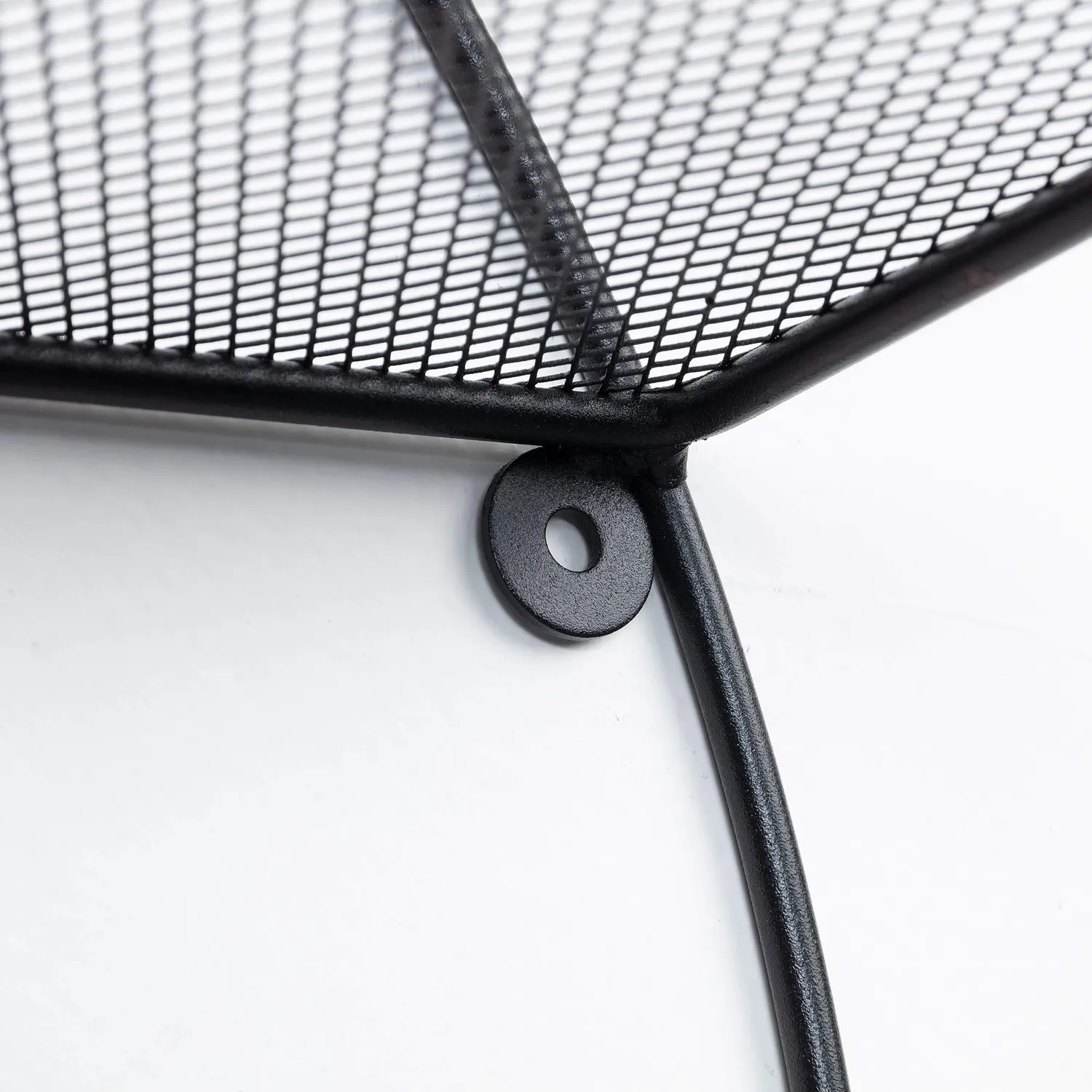 Kave Home Across Wandregal Ø 55 cm Stahl schwarz