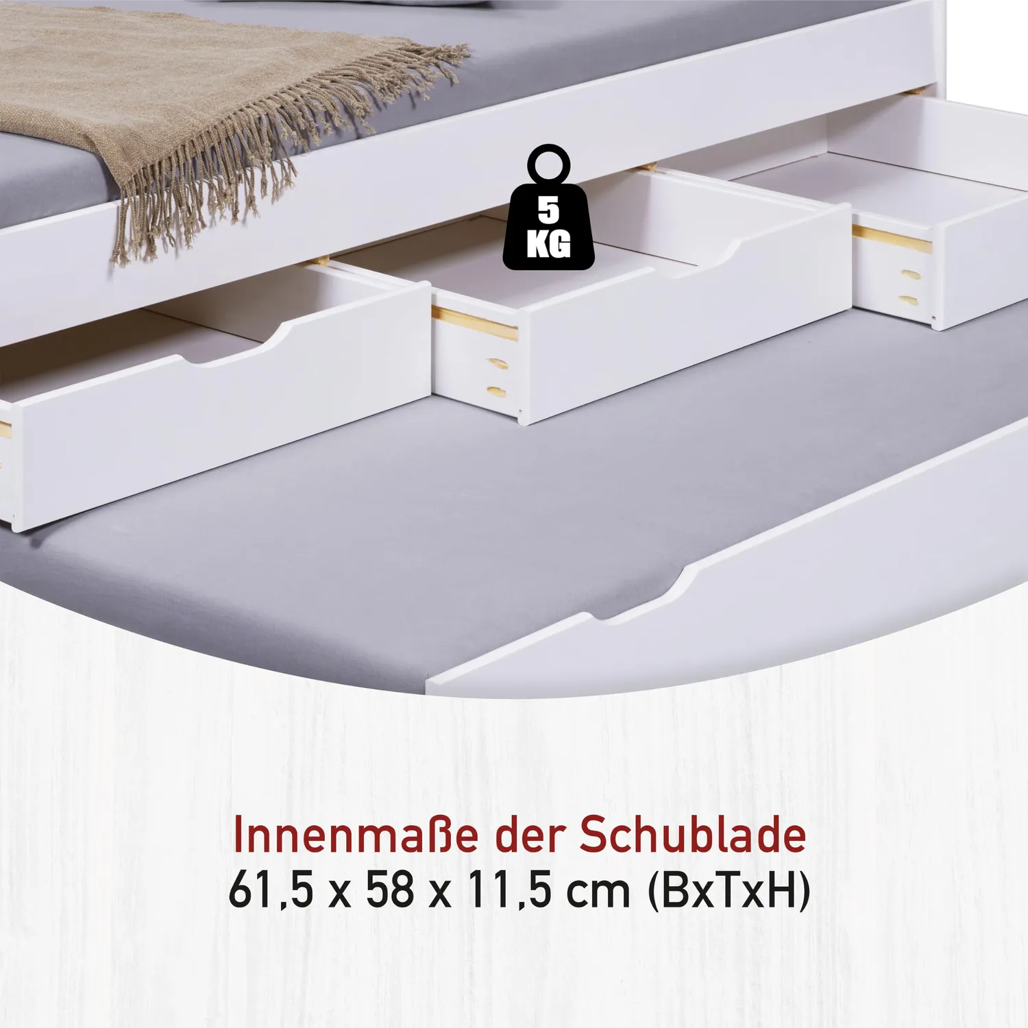 Inter Link Funktionsbett mit Ausziehbett