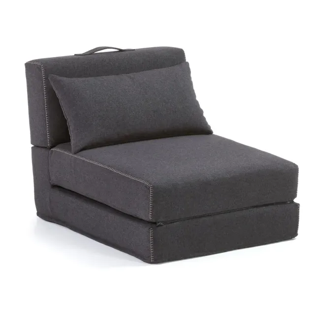 Kave Home Klappmatratze 70x185 grau Teflon 67cm