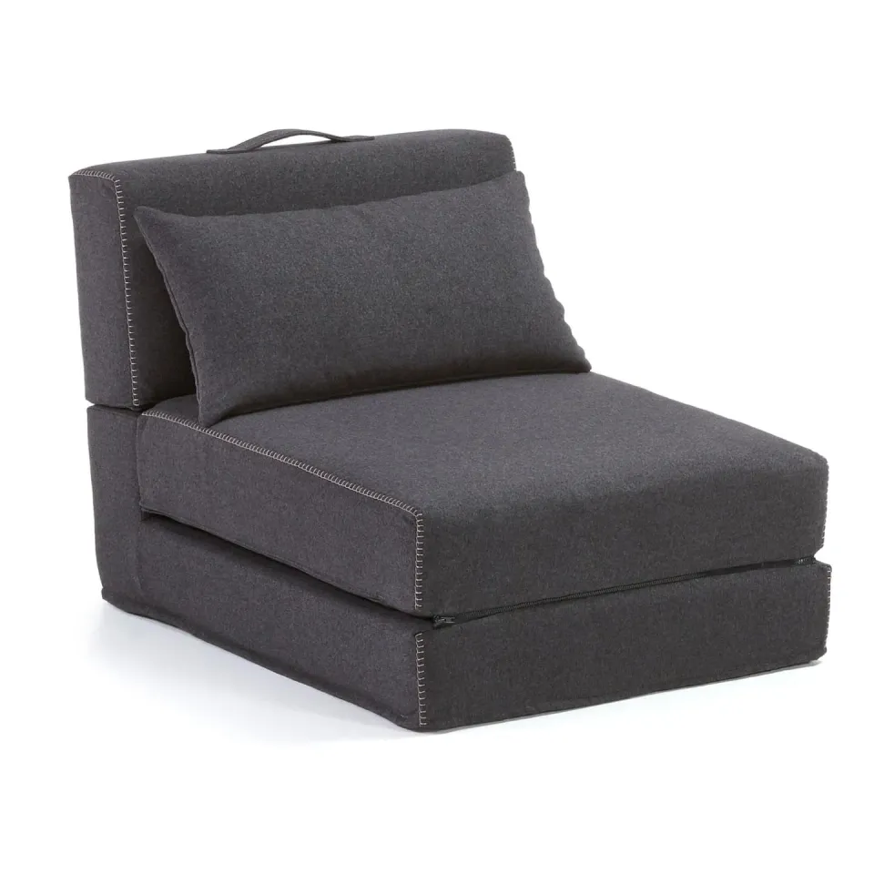 Kave Home Klappmatratze 70x185 grau Teflon 67cm