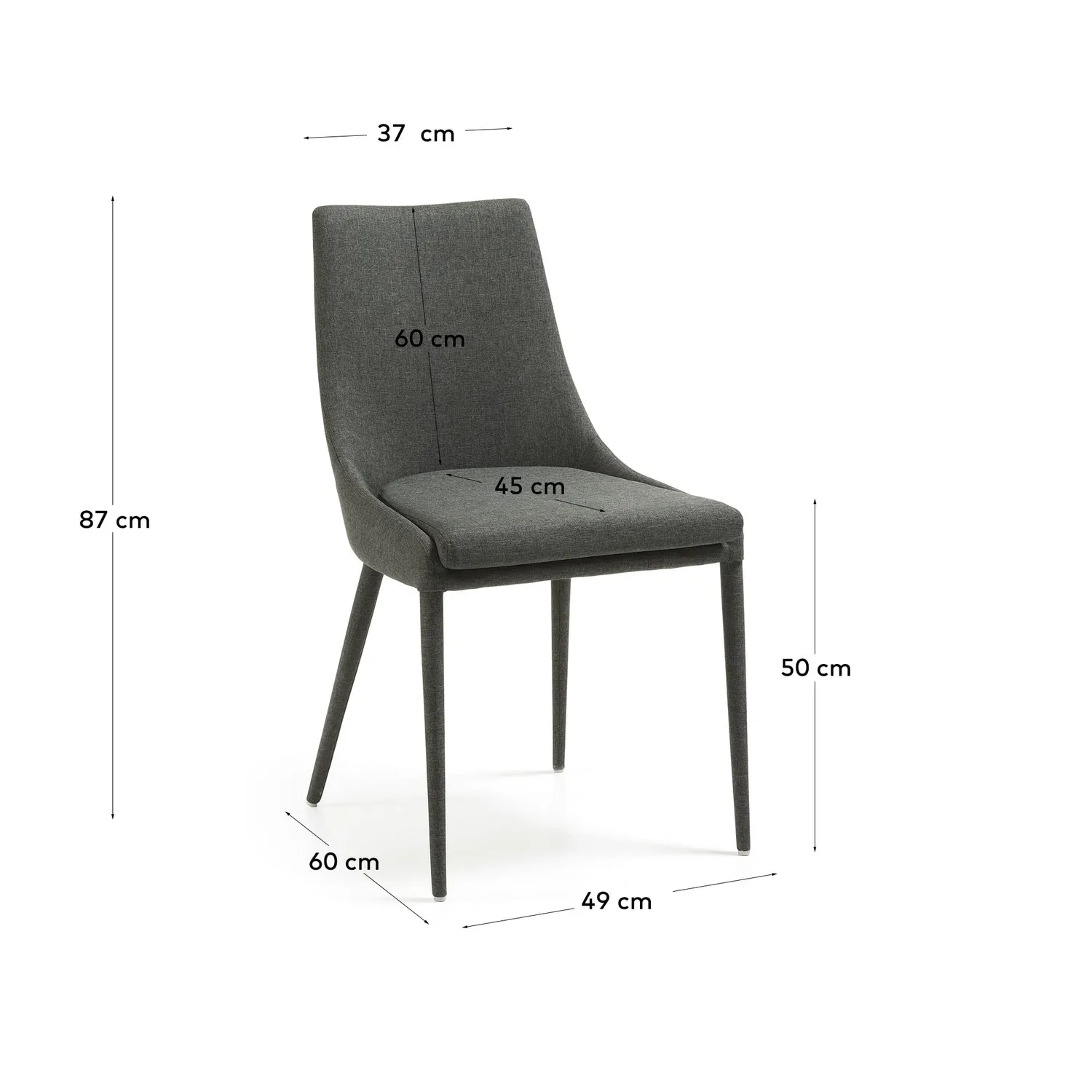 Kave Home Davi Esszimmerstuhl