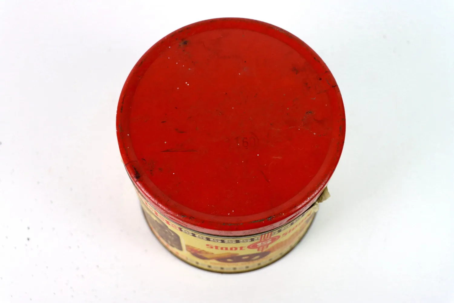 Mon Ami(e) Vintage Keksdose Stadt Siegel Blech 13,5 cm