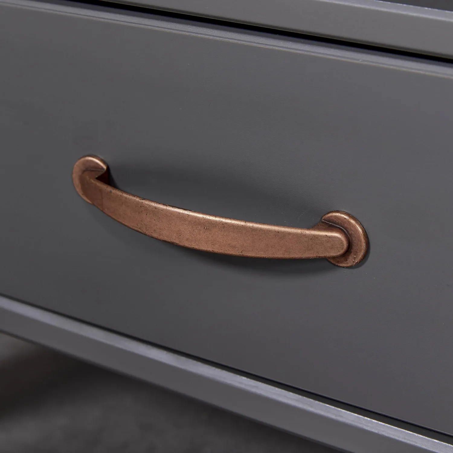 Inter Link Luzerna Couchtisch Artisan Eiche Optik Anthrazit