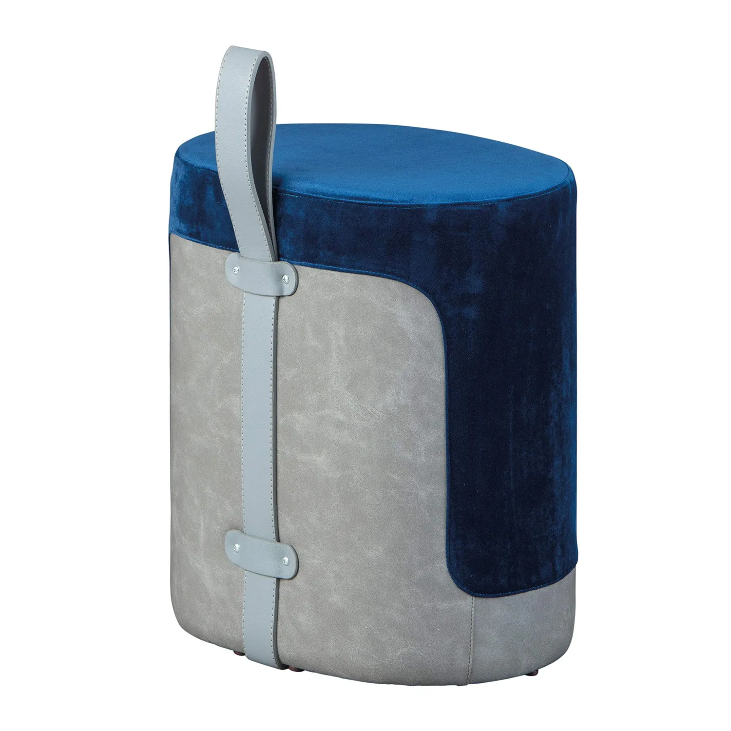 Inter Link Osane Sitzhocker Samt mit Stauraum
