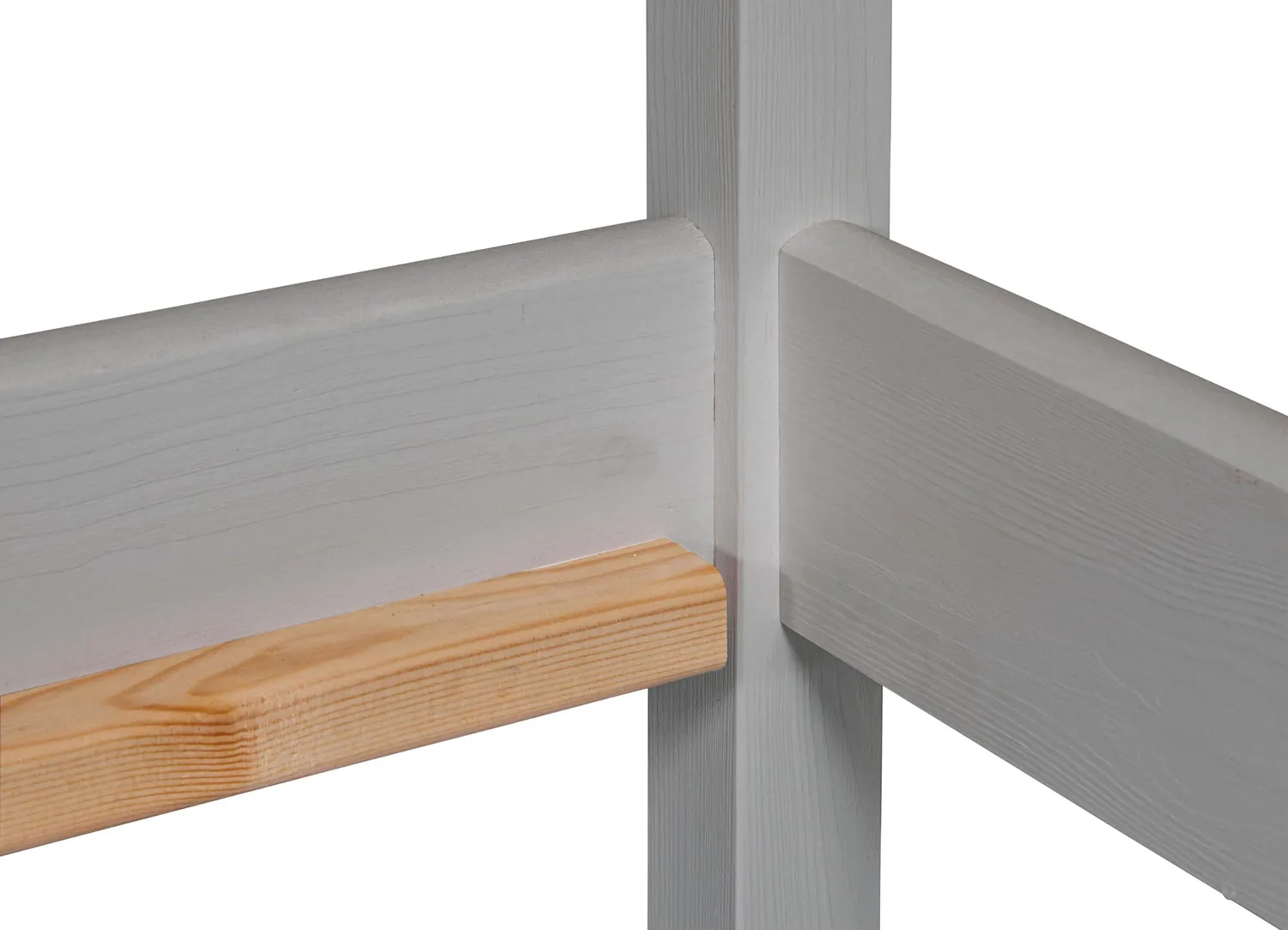 Inter Link Sun Road Hausbett Kinderbett 90x200 grau Kiefer
