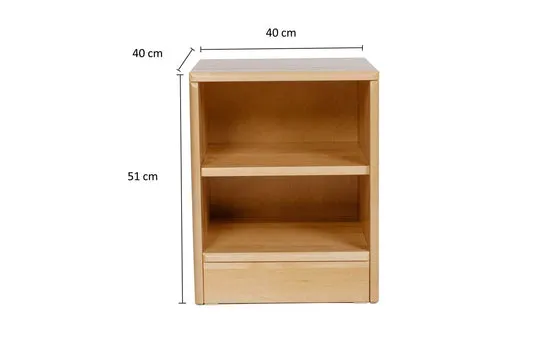 Kundler Home Frieda Kinderzimmerregal Birke Massivholz