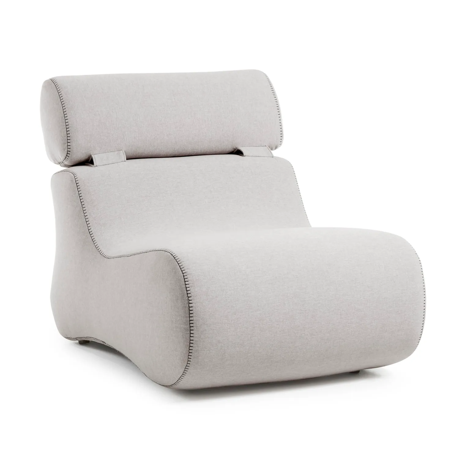 Kave Home Sessel Varese Stoff beige Teflon 79 cm