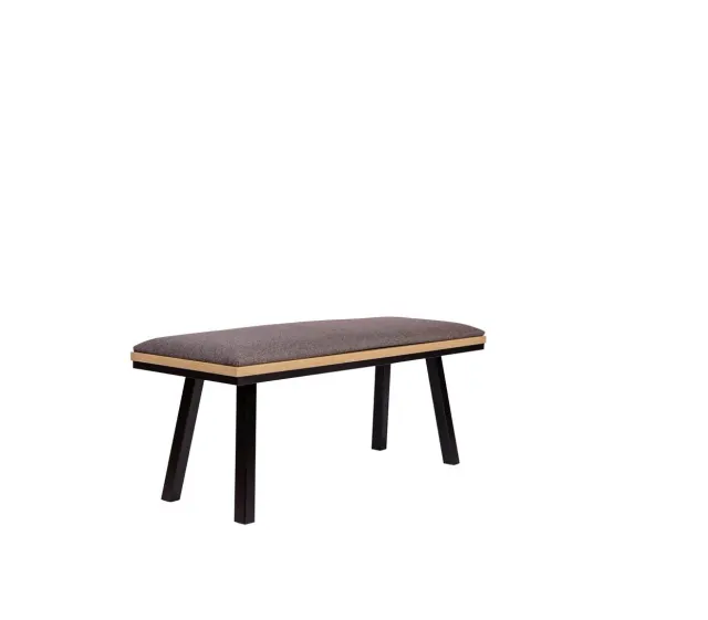 Kundler Home Die Elegante Sitzbank 125 cm mit Lehne