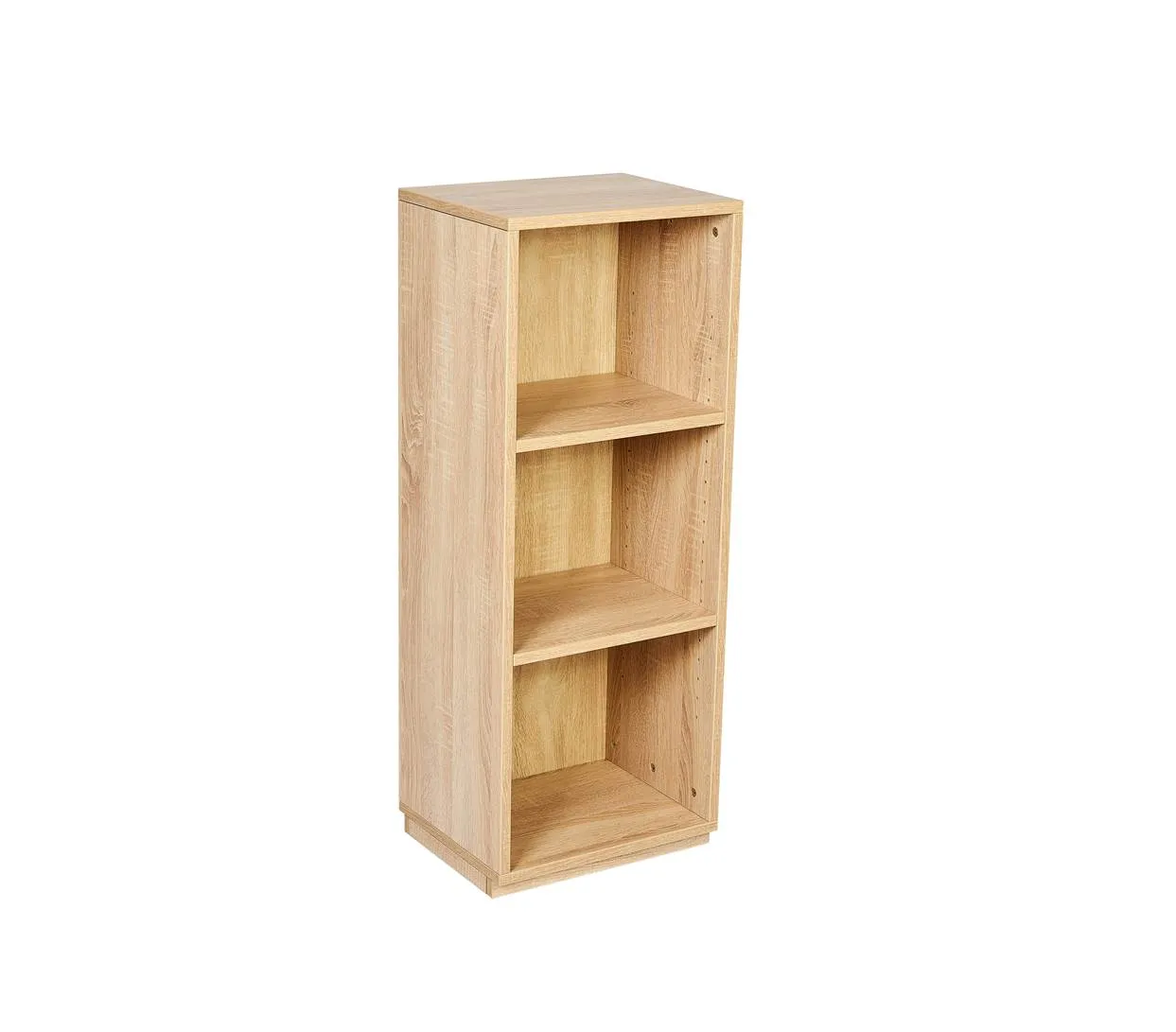 Kundler Home Der Bücherfreund Bücherregal mit Sockel Rückwand