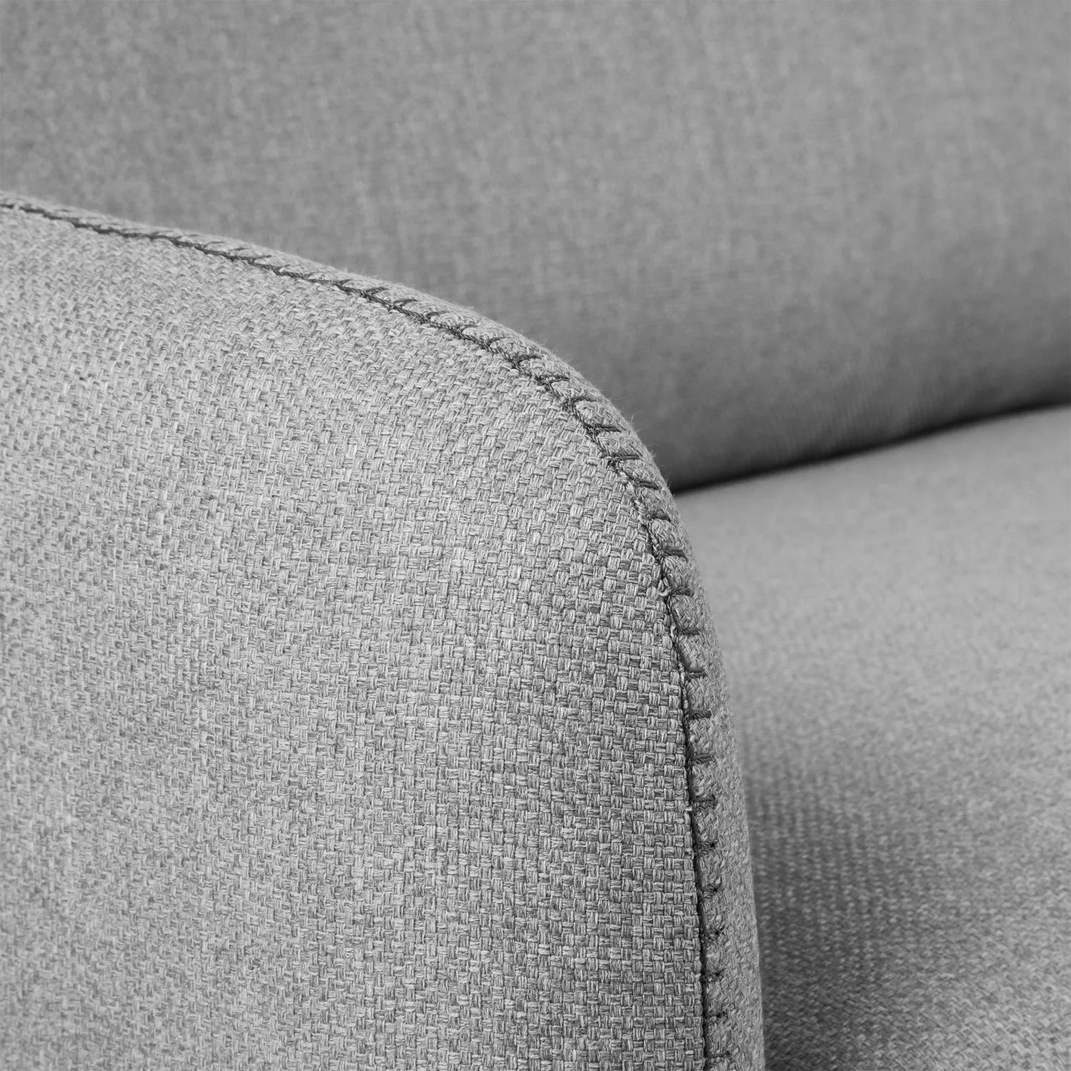 Kave Home Schlafsofa 182 cm Grau Visco 140x196 cm
