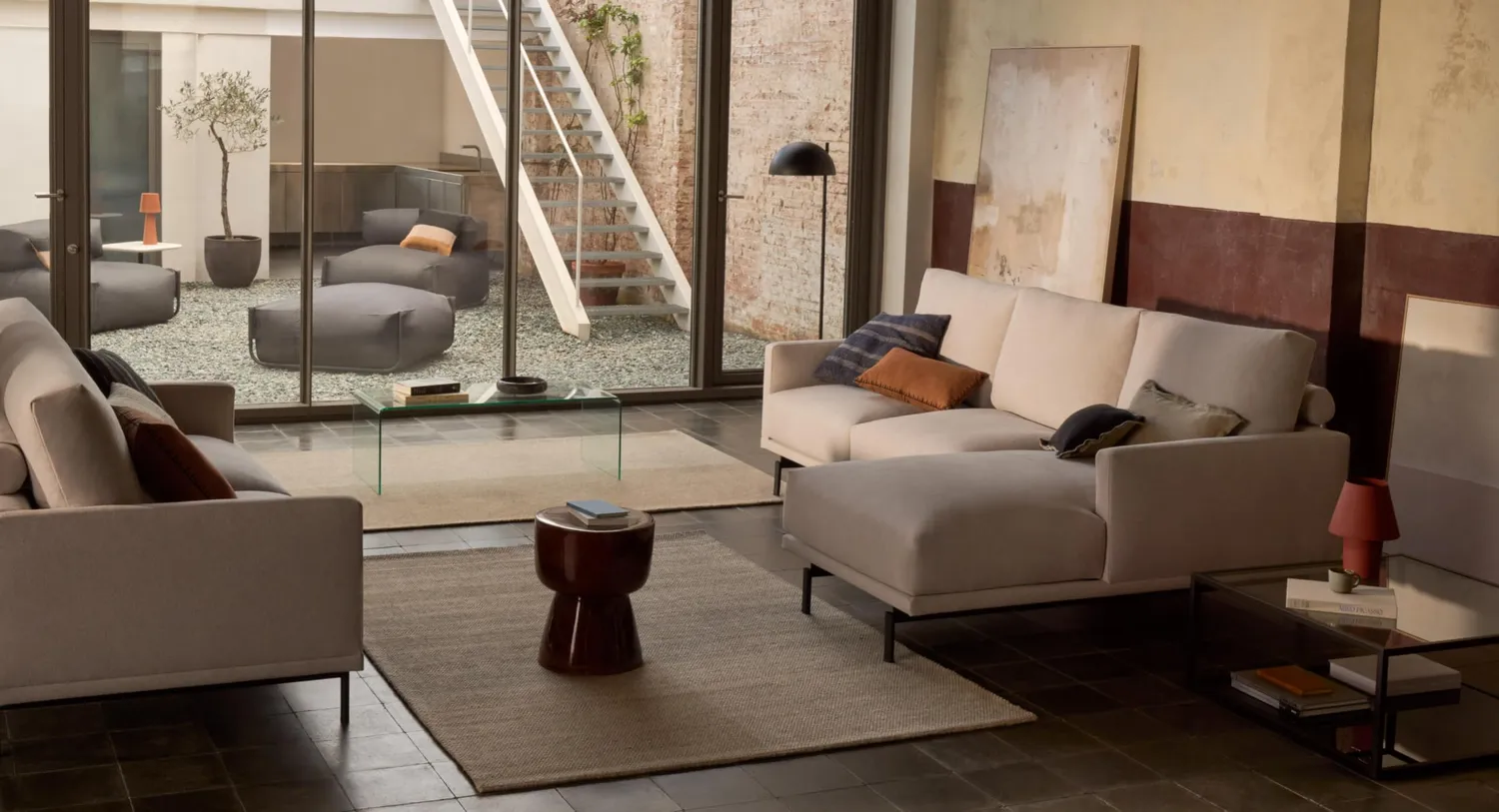 Kave Home LA Forma Bonisiolo Couchtisch 110×50 cm Hartglas