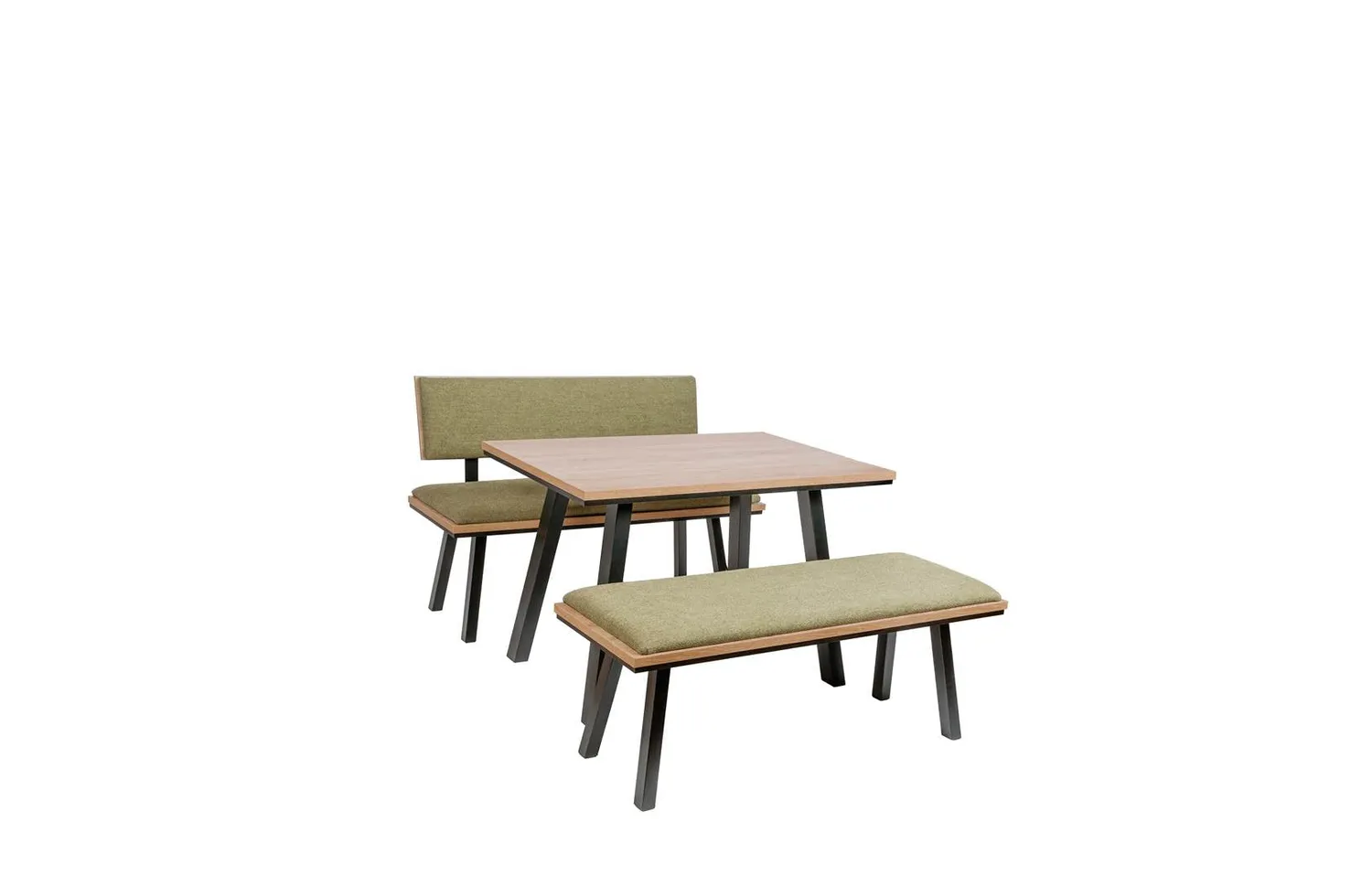 Kundler Home Die Elegante Essgruppe 3-tlg. A-Beine