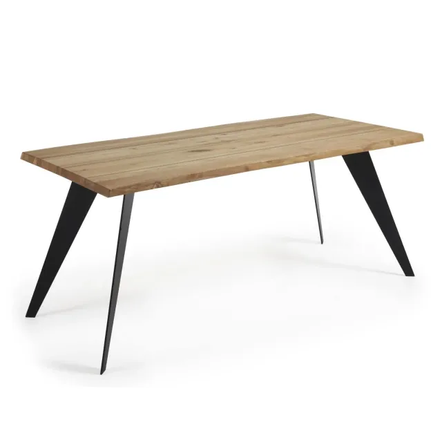 Kave Home Esstisch Eiche natur 220 cm Holztisch