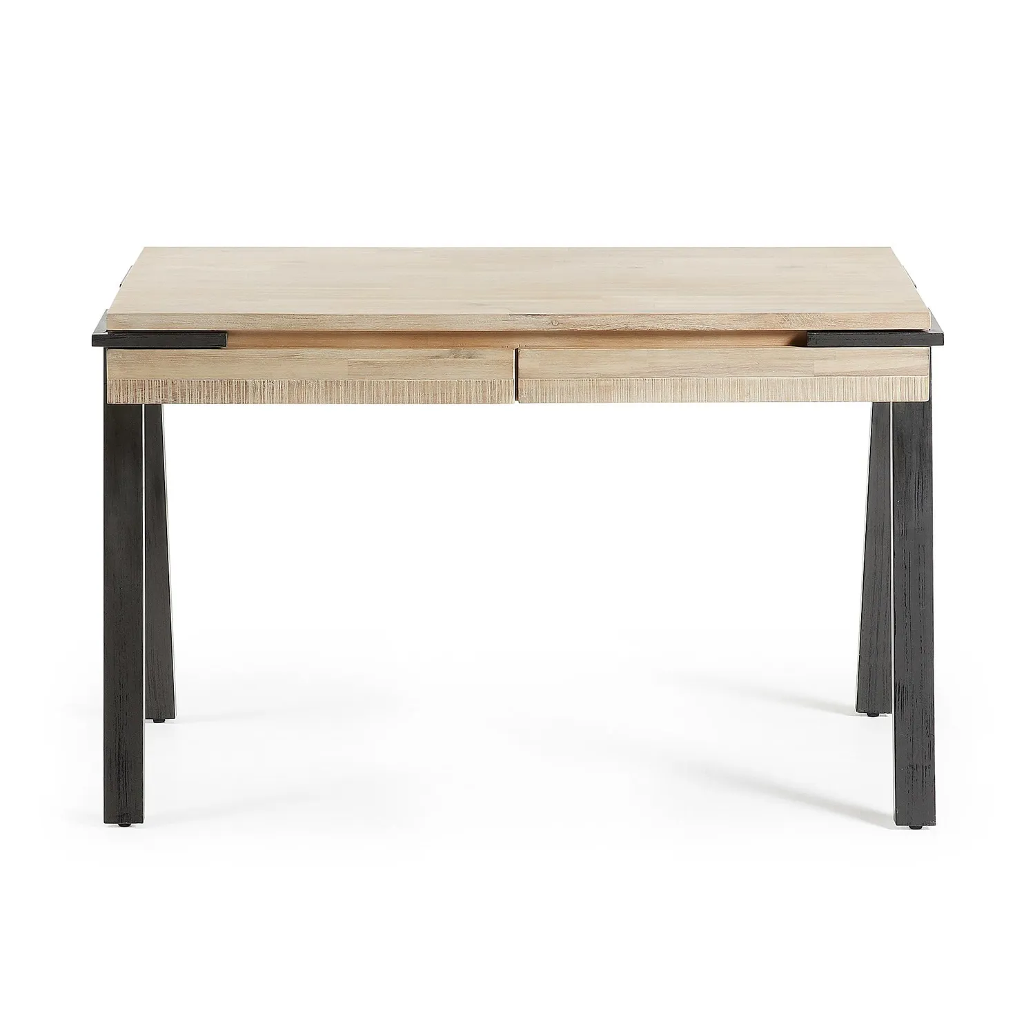 Kave Home Thinh Schreibtisch Akazie 125 cm Schubladen