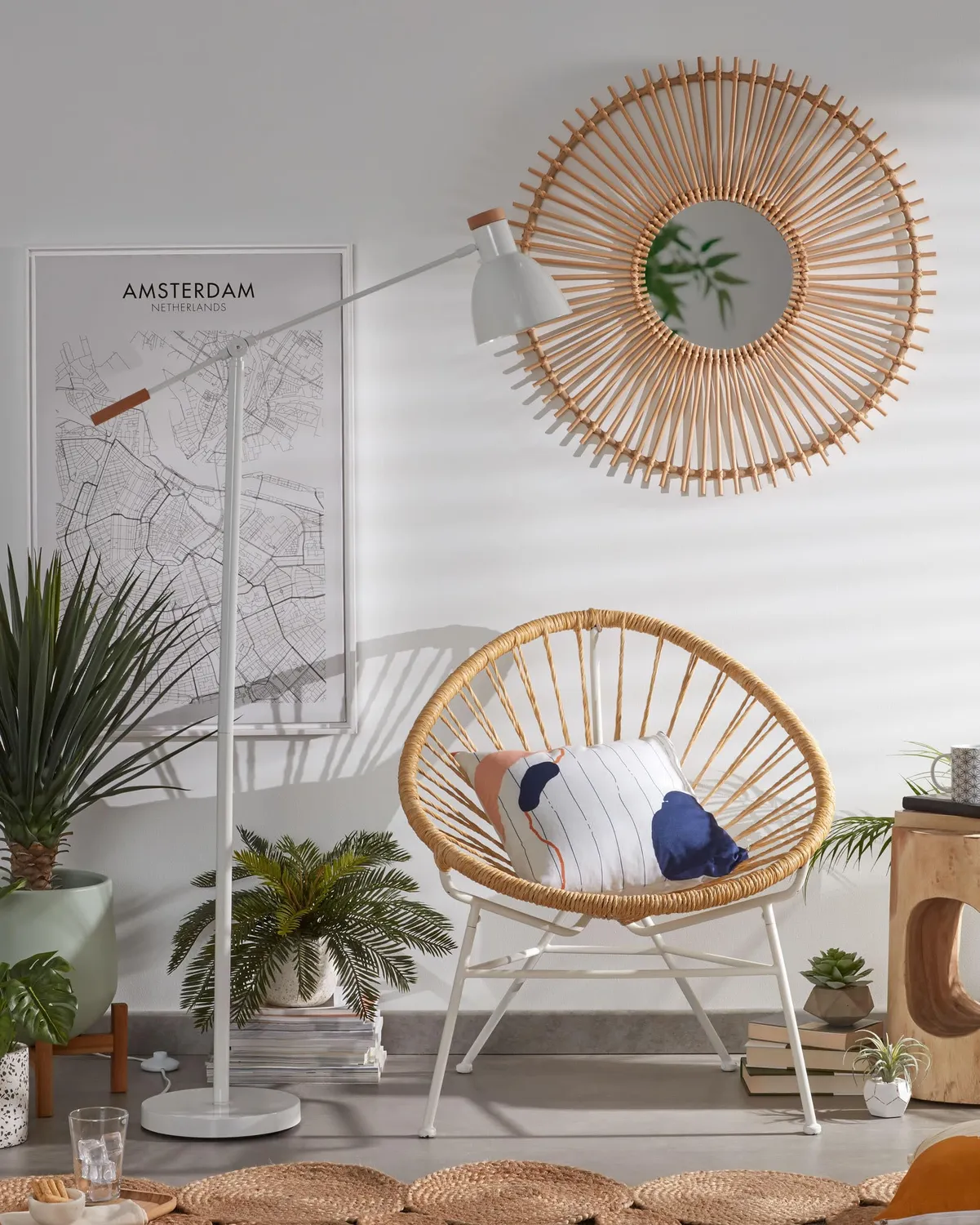 Kave Home Samantha Sessel Stahlgestell