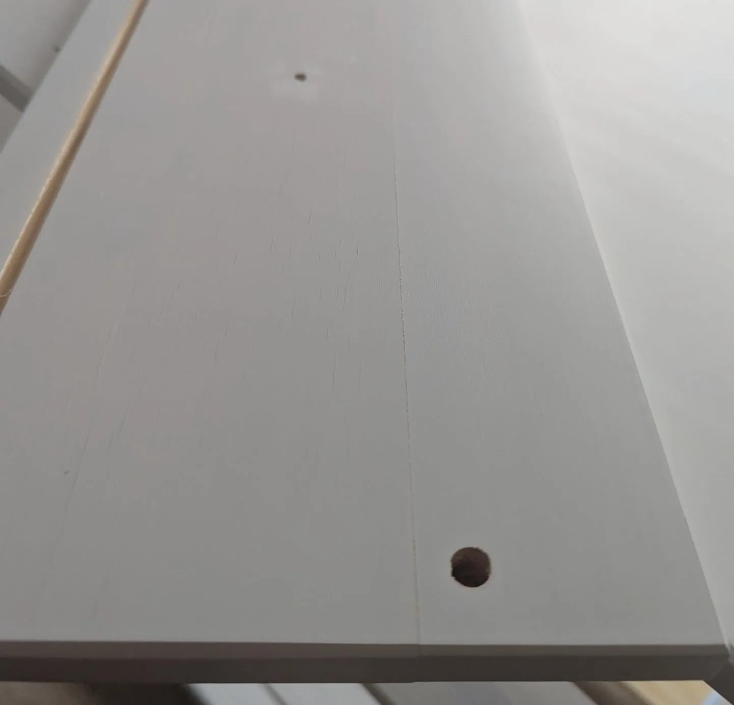 Inter Link Westerland 10 Vitrinenschrank 90 cm Weiß Kiefer