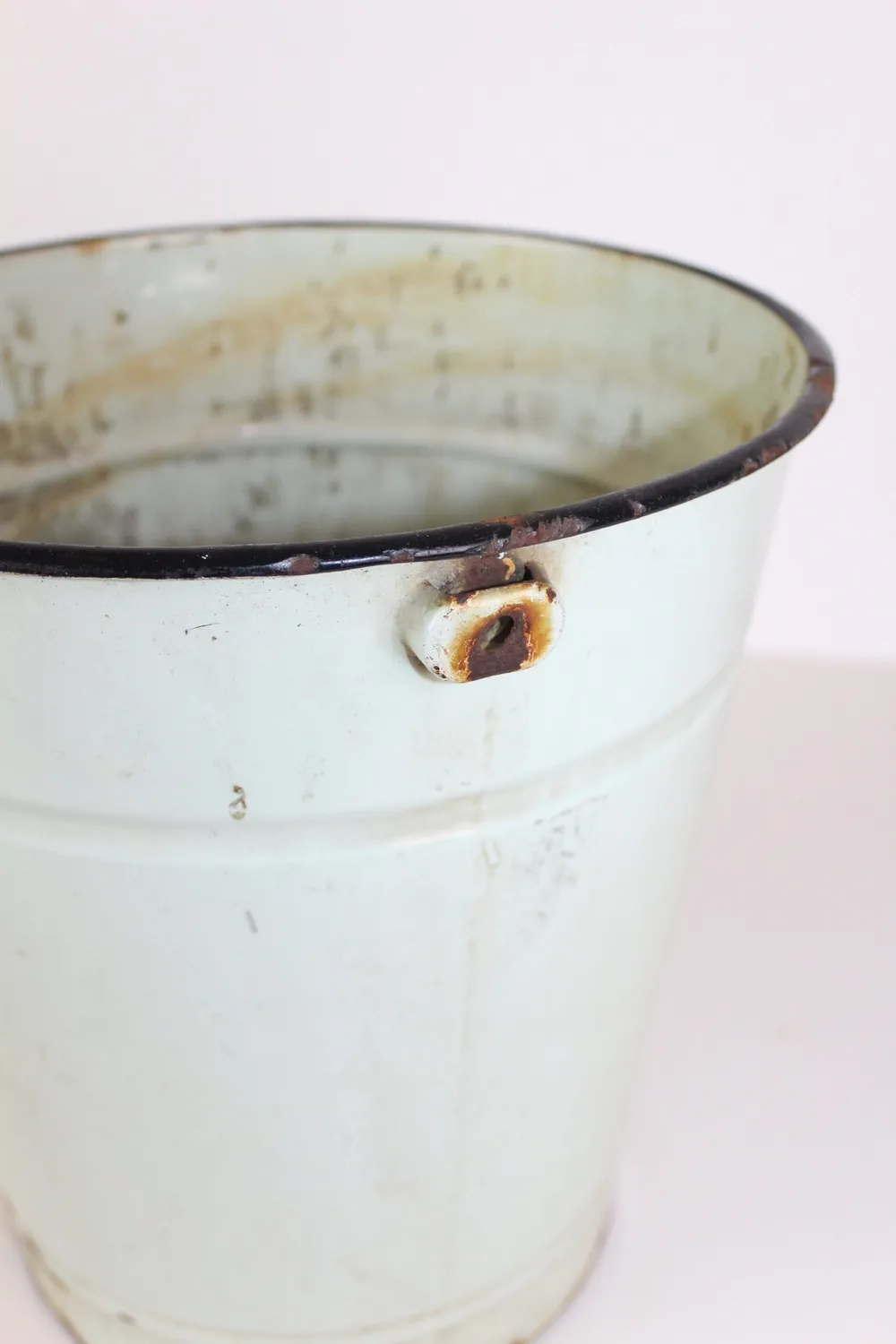 Mon Ami(e) Vintage Emaille-Eimer vintage