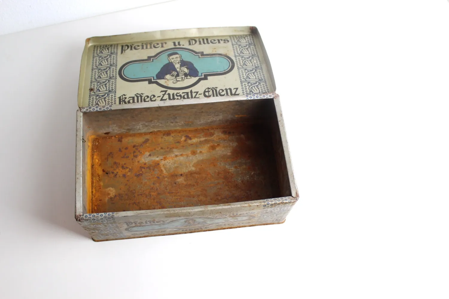 Mon Ami(e) Vintage Blechdose Kaffee-Zusatz-Essenz Vintage
