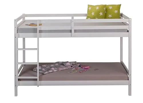 Inter Link Small Cloud Etagenbett Kiefer massiv weiß