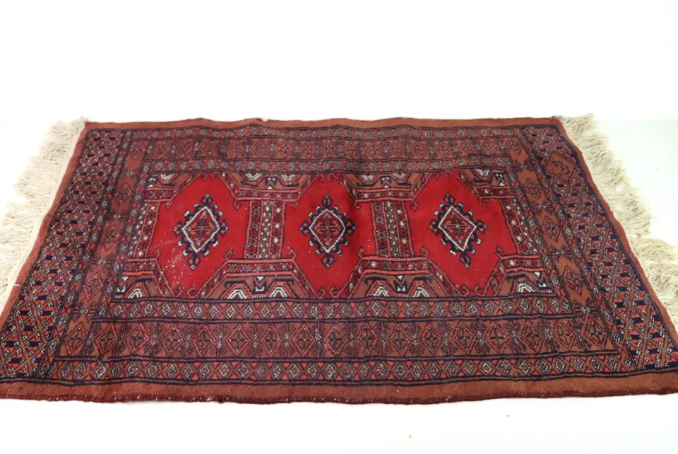 Mon Ami(e) Vintage Perser-Teppich Pakistan 92x64 gemustert