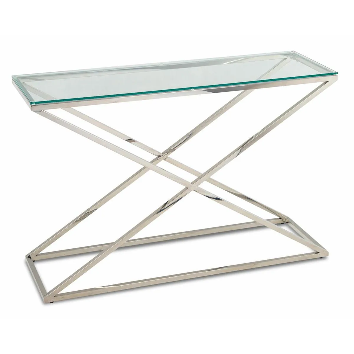 HOWHOMELY Saliba Sideboard 120 cm Glas
