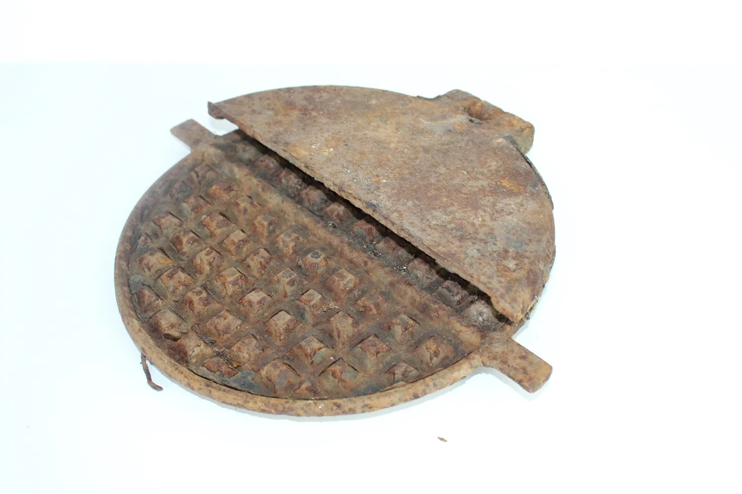 Mon Ami(e) Vintage Waffeleisen Gusseisen 24 cm schwer