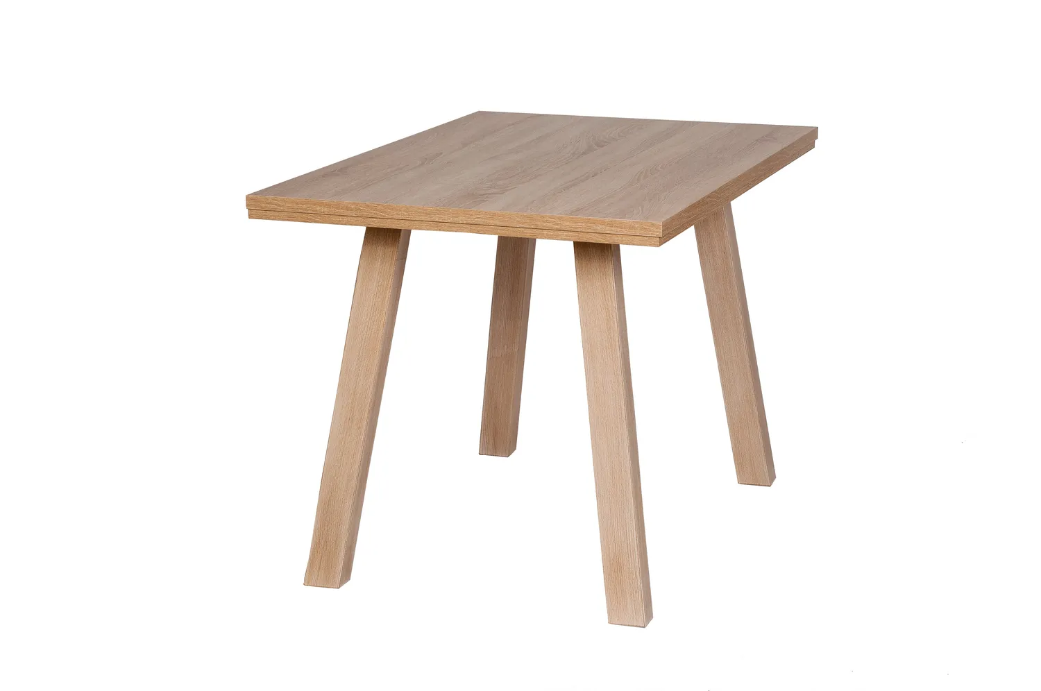 Kundler Home Der Klassische Esstisch 110x75 cm 4-Fuß Massivholz