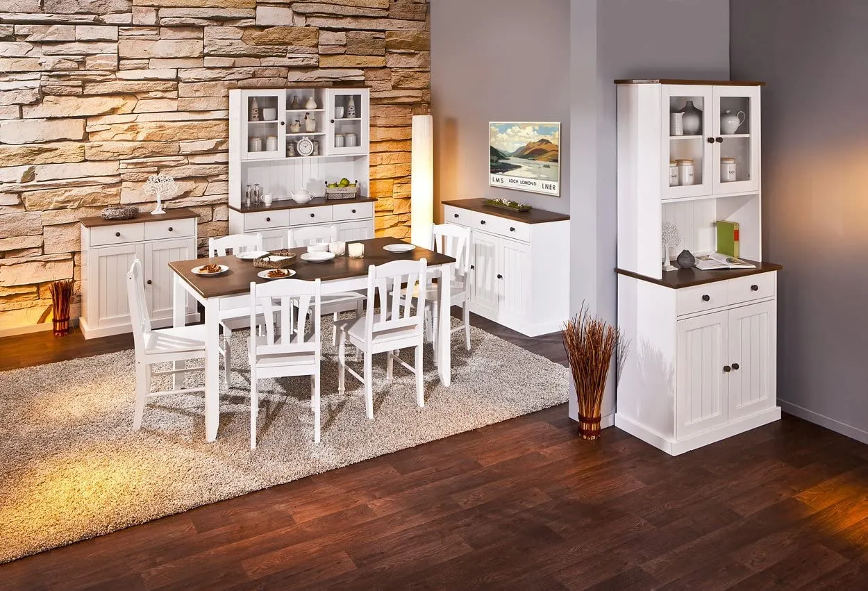 Inter Link Westerland 6.2 Vitrinenschrank Kiefer