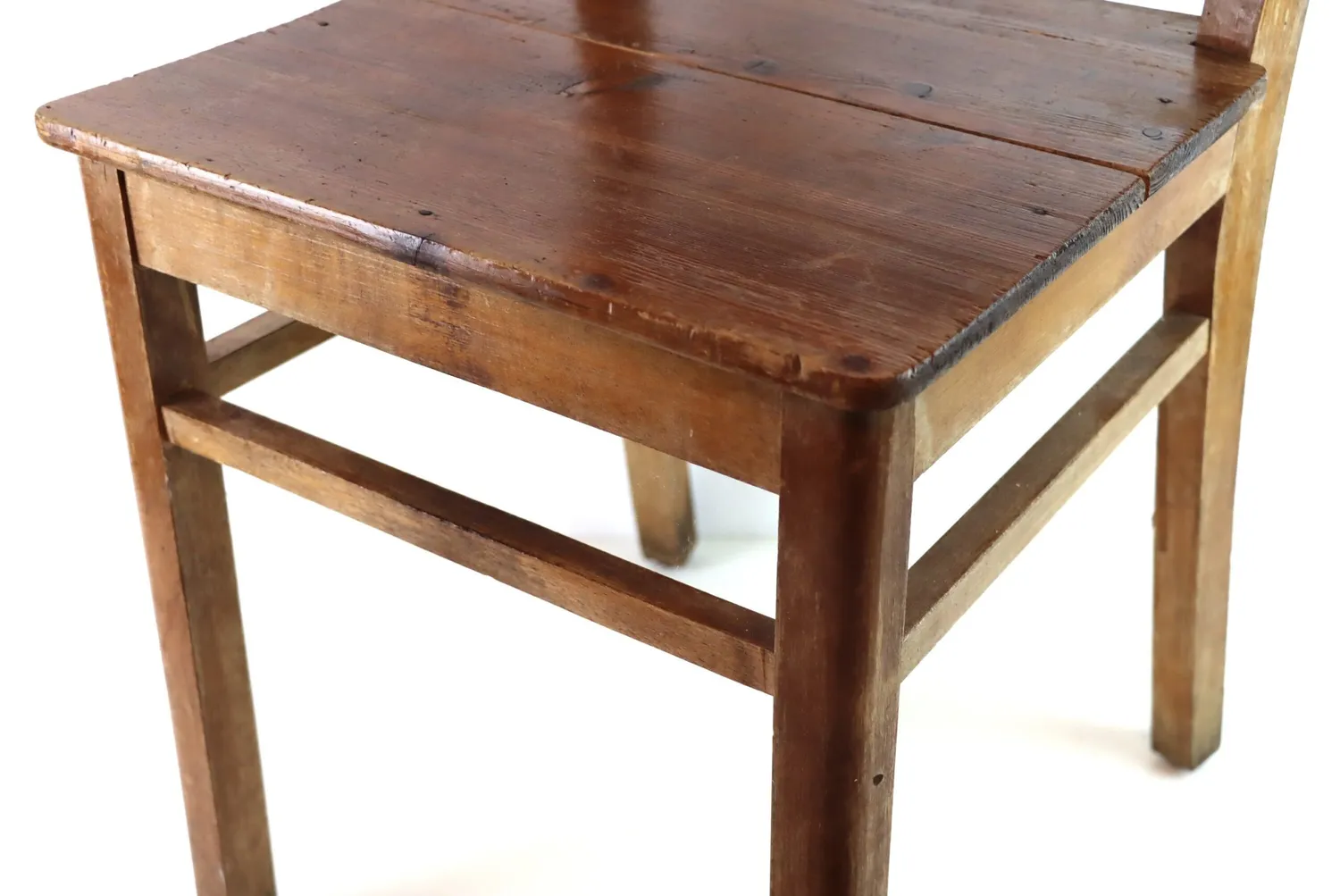 Mon Ami(e) Vintage Holzstuhl Shabby Patina Sitzhöhe 47 cm
