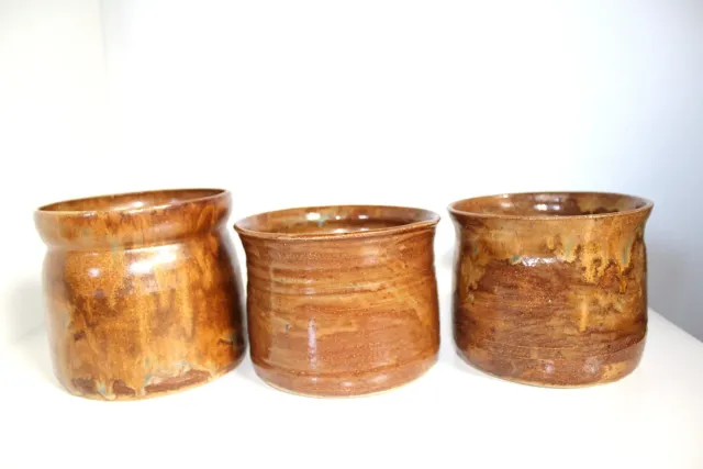 Mon Ami(e) Vintage Set aus handgefertigten Pöttchen 3-teilig Steinzeug