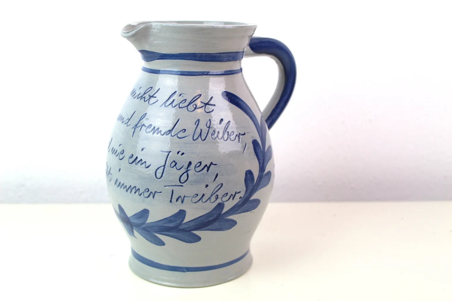 Mon Ami(e) Vintage „Wein und Weiber“ Steinzeugkrug vintage