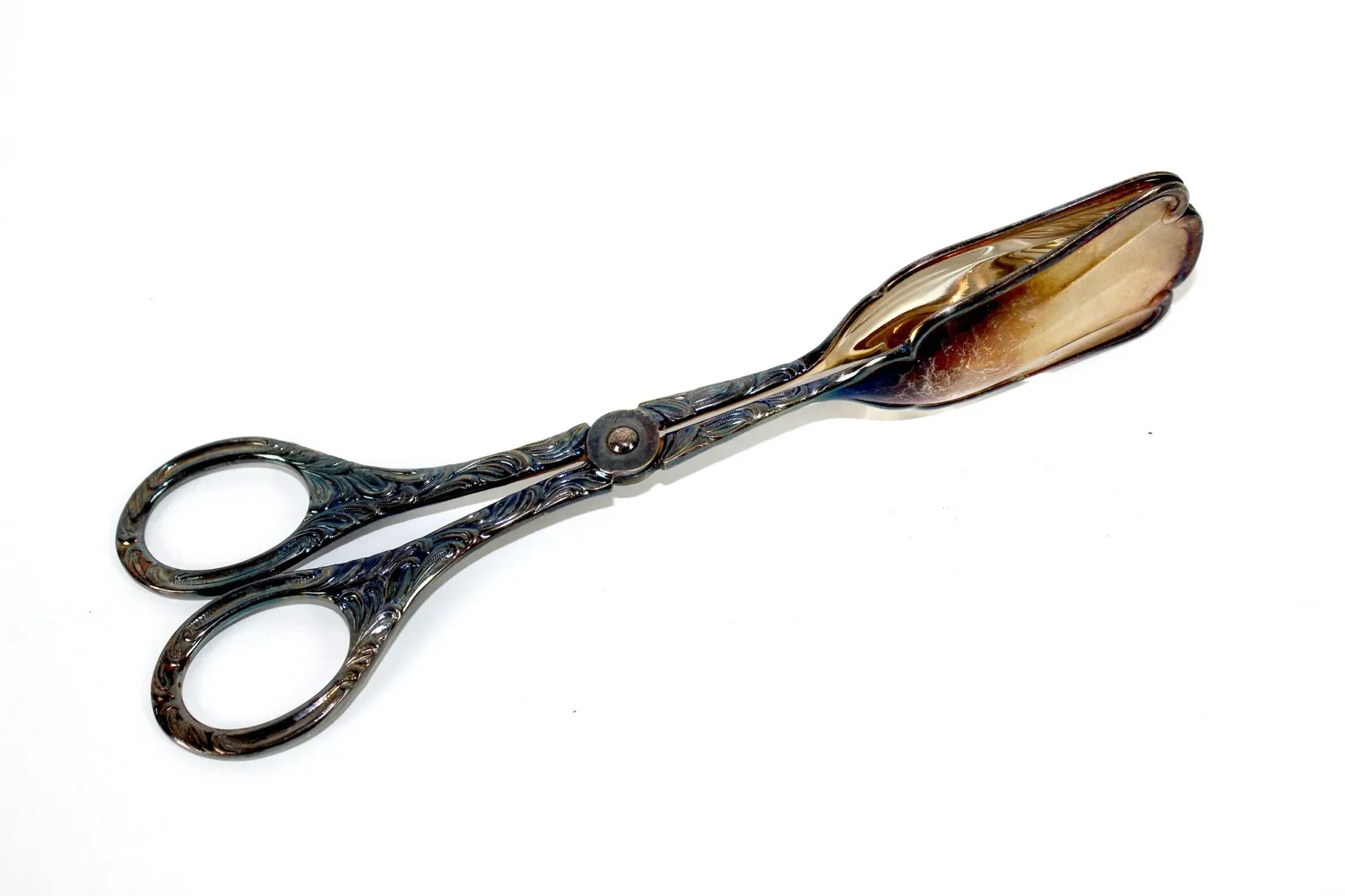 Mon Ami(e) Vintage Gebäckzange 90er-Silberauflage 19,2 cm