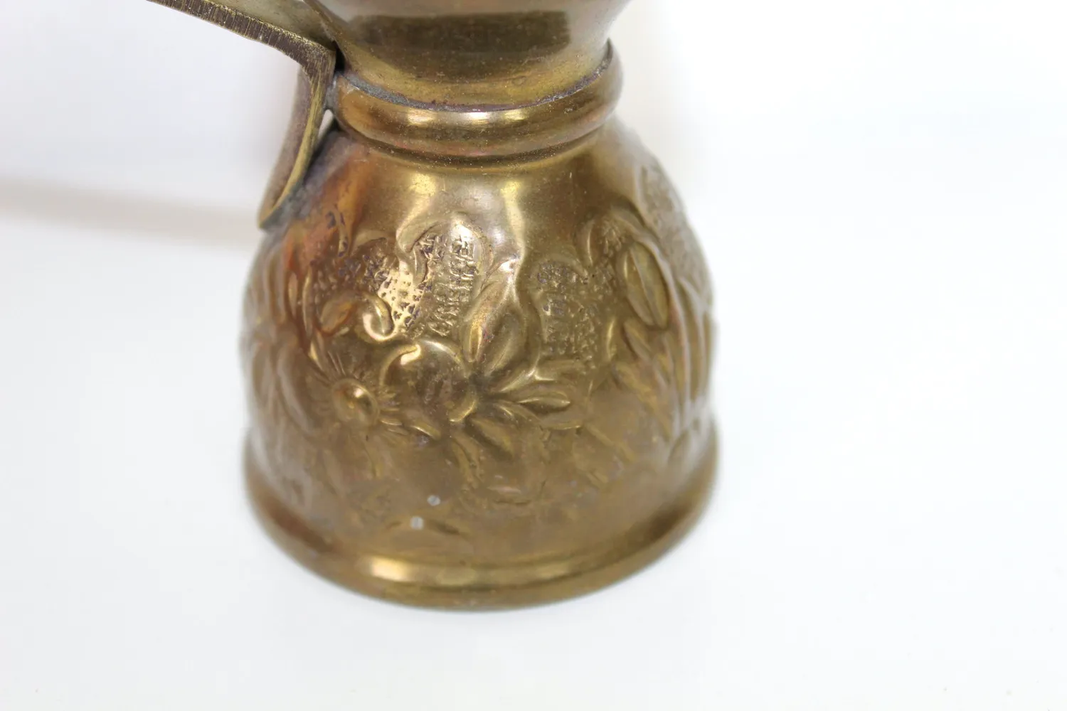 Mon Ami(e) Vintage Becher Messing langer Griff 17 cm verziert