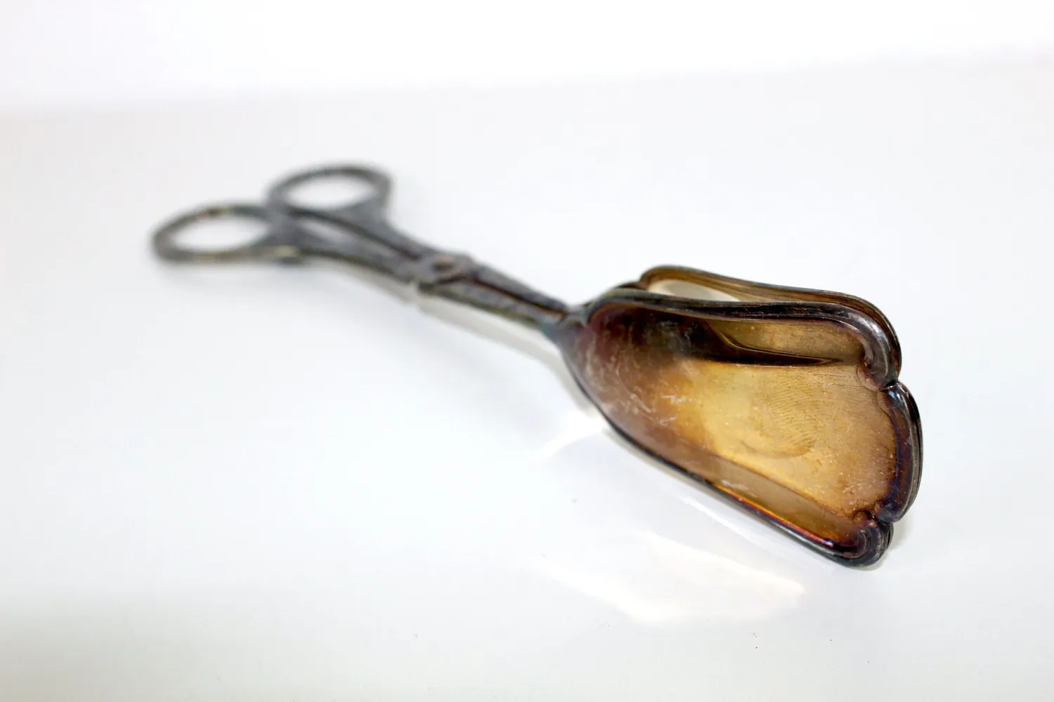Mon Ami(e) Vintage Gebäckzange 90er-Silberauflage 19,2 cm