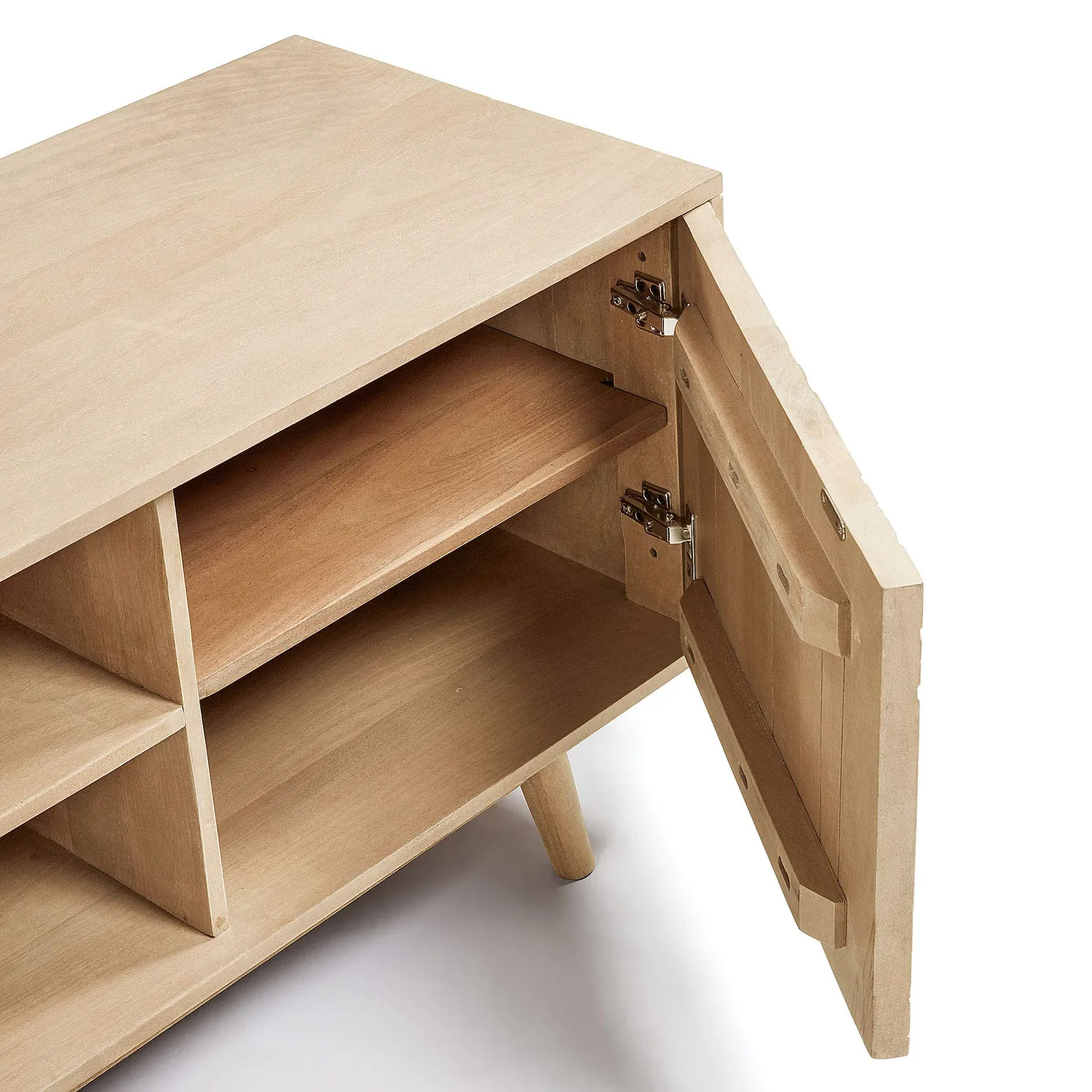 Kave Home Seleb TV-Lowboard 160 cm Mangoholz 2-türig