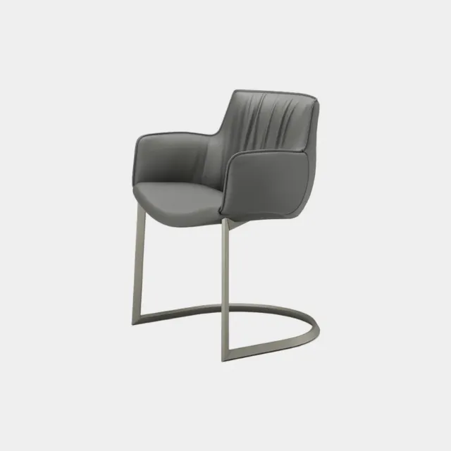 Cattelan Italia Rhonda Freischwinger Faltenoptik