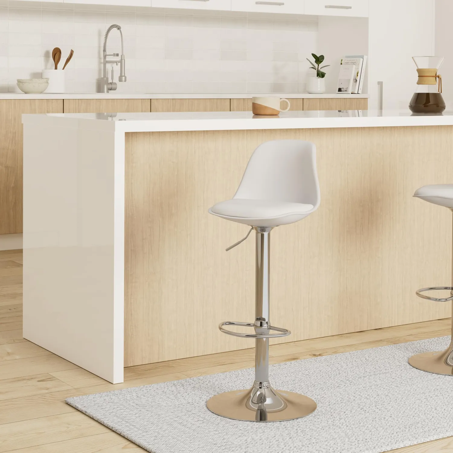 Kave Home Orlando-T Barhocker