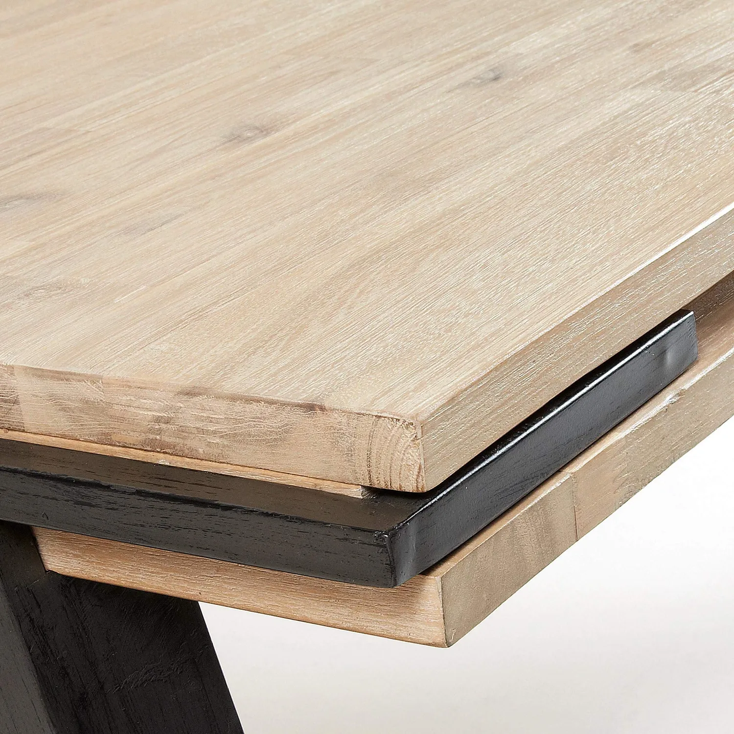 Kave Home Esstisch Akazienholz natur 160x90 cm antik