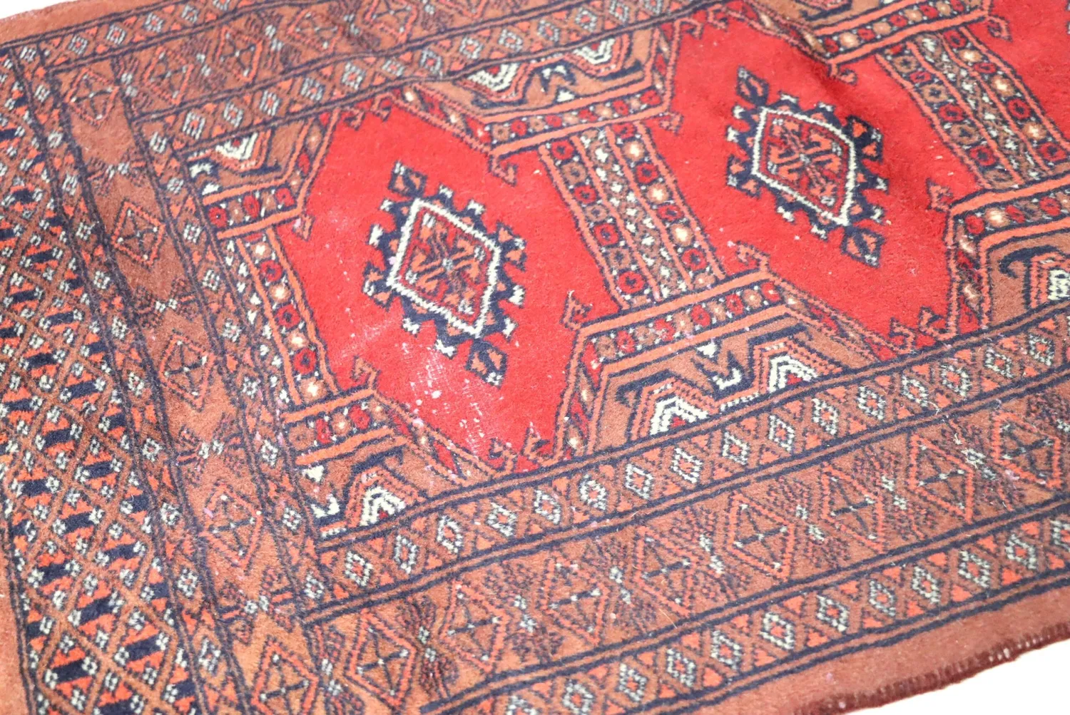 Mon Ami(e) Vintage Perser-Teppich Pakistan 92x64 gemustert