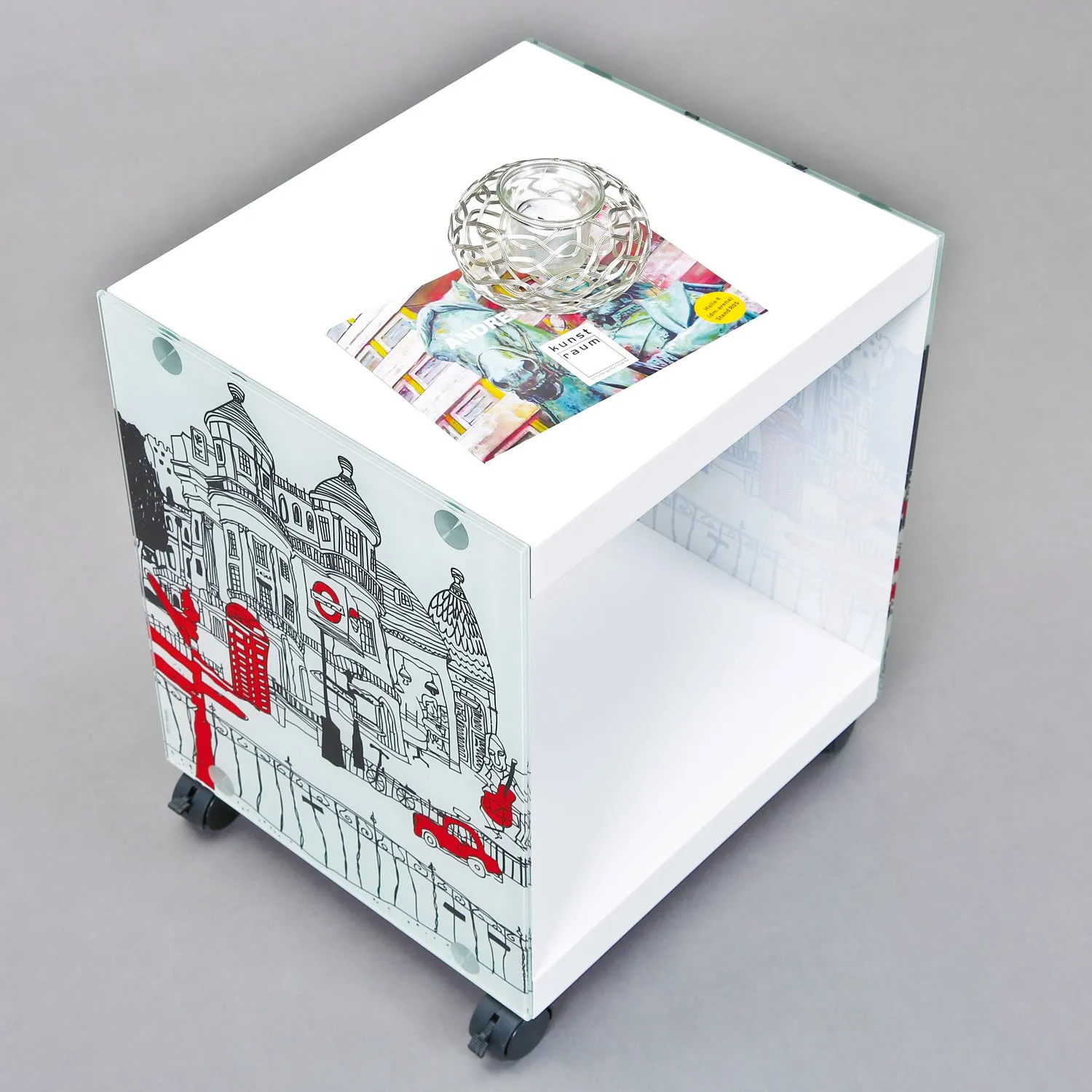 Inter Link London Cube Beistelltisch Wuerfel