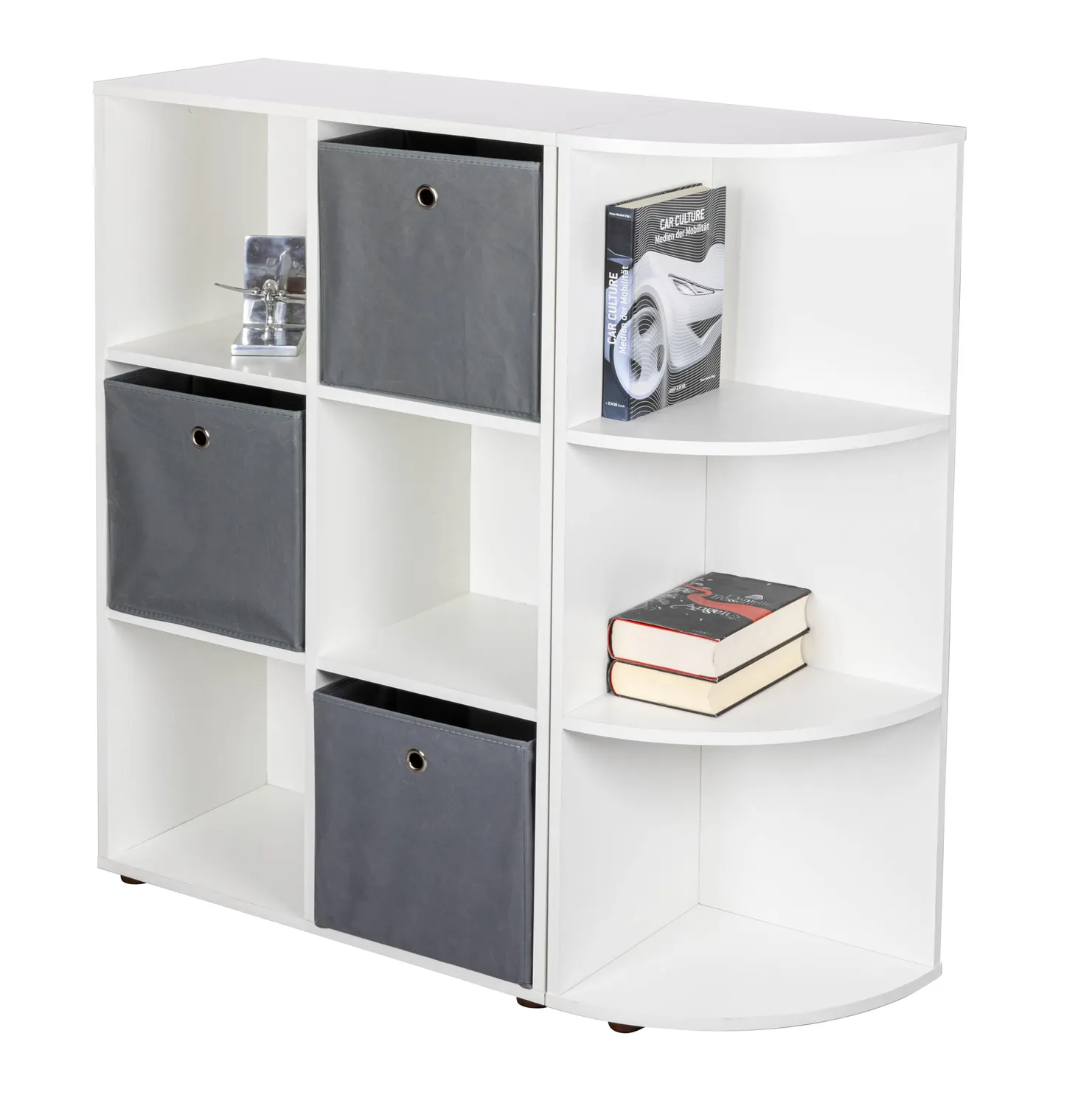 Inter Link Arco Bücherregal Standregal Holz