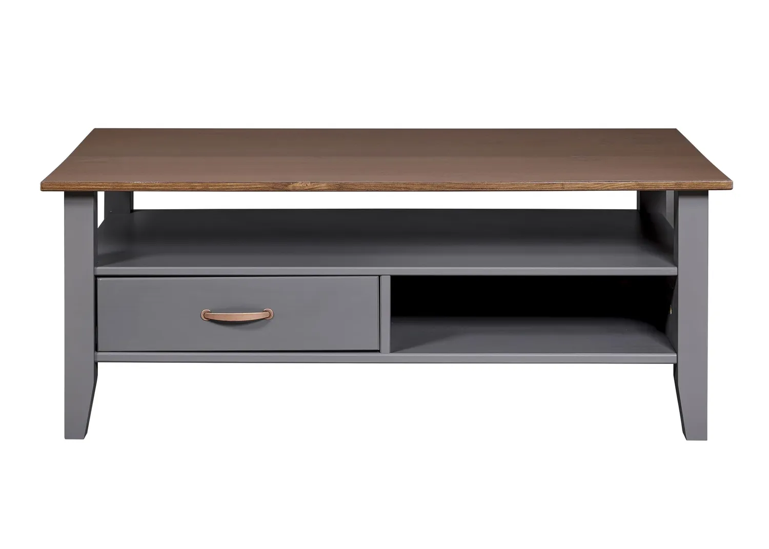 Inter Link Luzerna Couchtisch Artisan Eiche Optik Anthrazit