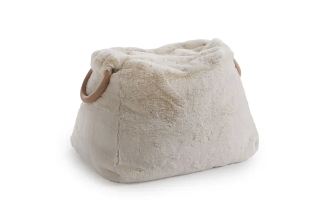 alpina design Gerla Pouf Fell Holzgriffe Bergdesign